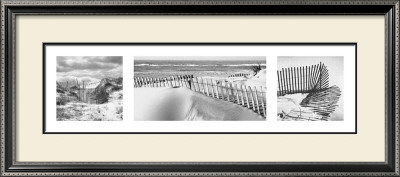 Beach Fences by Harold Silverman Pricing Limited Edition Print image