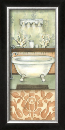 Damask Bath I by Laura Nathan Pricing Limited Edition Print image