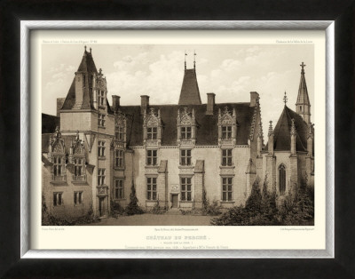 Petite Sepia Chateaux I by Victor Petit Pricing Limited Edition Print image