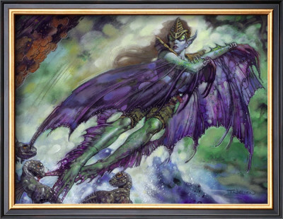 Gaea's Skyfolk by Therese Nielsen Pricing Limited Edition Print image