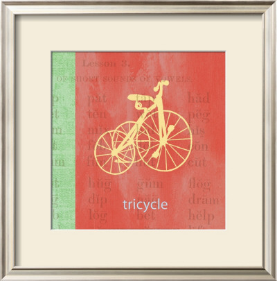 Vintage Toys Tricycle by Paula Scaletta Pricing Limited Edition Print image