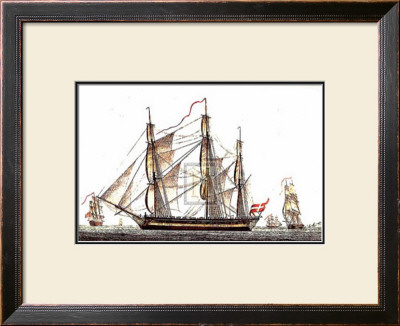 Fregate Danimarchese by Giuseppe Allezard Pricing Limited Edition Print image