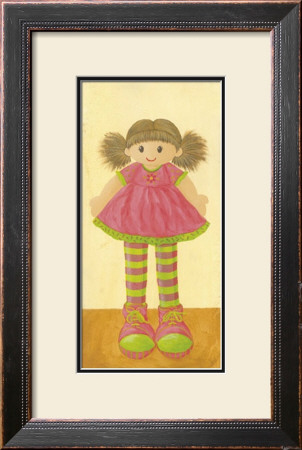 Doll With Pink Dress by Alba Galan Pricing Limited Edition Print image