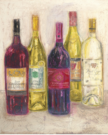 Cabernet Sketch by Maret Hensick Pricing Limited Edition Print image