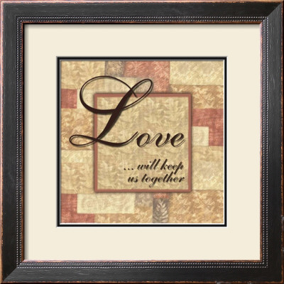 Words To Live By, Love by Angela D'amico Pricing Limited Edition Print image