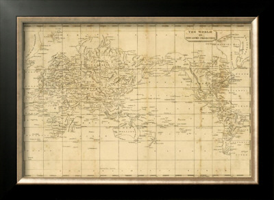 World Mercator's Projection, C.1812 by Aaron Arrowsmith Pricing Limited Edition Print image