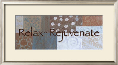 Words To Live By, Relax by Angela D'amico Pricing Limited Edition Print image