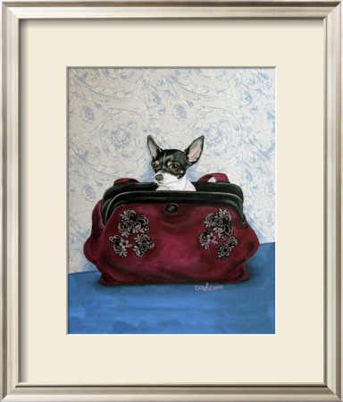 Chihuahua Purse by Carol Dillon Pricing Limited Edition Print image