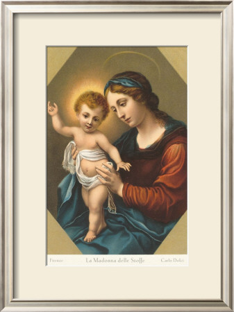 Madonna Of The Stoffe, Florence by Carlo Dolci Pricing Limited Edition Print image
