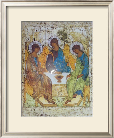 Holy Trinity by Andrey Rublyov Pricing Limited Edition Print image
