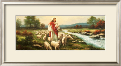 Jesus The Shepherd by Myung Bo Pricing Limited Edition Print image