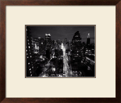 Traffic At Night by Michel Setboun Pricing Limited Edition Print image