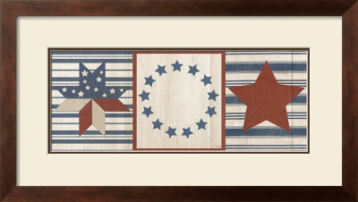 Americana Stars And Stripes I by Sarah Adams Pricing Limited Edition Print image