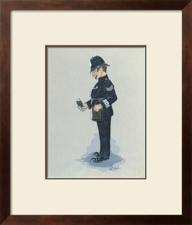 The Policeman by Simon Dyer Pricing Limited Edition Print image