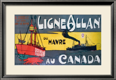 Ligne Allan Canada by Norman Wilkinson Pricing Limited Edition Print image