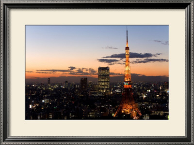 Tokyo Tower: Evening Ii by Takashi Kirita Pricing Limited Edition Print image