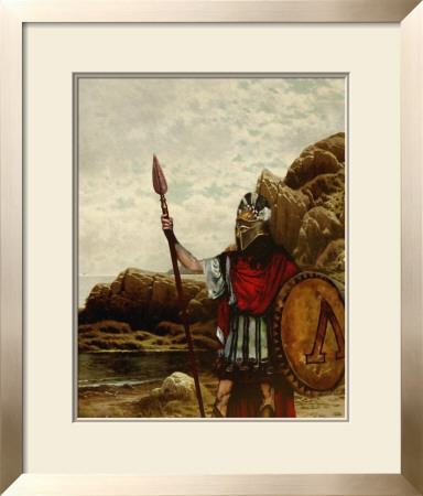 King Leonidas Of Spart by Howard David Johnson Pricing Limited Edition Print image