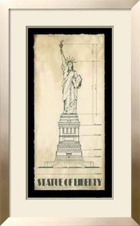 The Statue Of Liberty by Richard Morris Hunt Pricing Limited Edition Print image