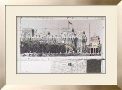 Wrapped Reichstag, Project For Berlin, No. Ix by Christo Pricing Limited Edition Print image