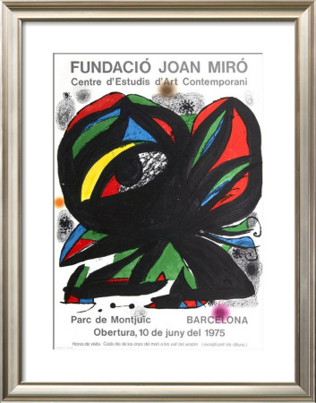 Fundacio Joan Miro 1975 by Joan Miro Pricing Limited Edition Print image