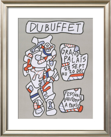 Festival D'automne A Paris by Jean Dubuffet Pricing Limited Edition Print image