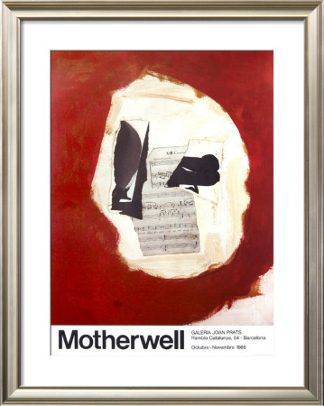 Galeria Joan Prats 1986 by Robert Motherwell Pricing Limited Edition Print image