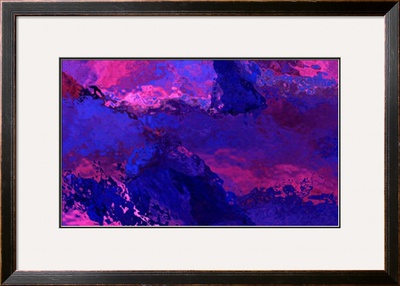 Fiscia Blue Abstraction by Menaul Pricing Limited Edition Print image