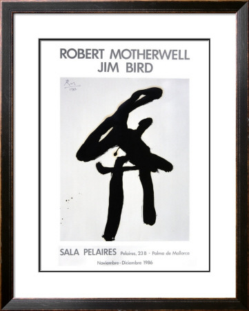Sala Pelaires 1986 by Robert Motherwell Pricing Limited Edition Print image