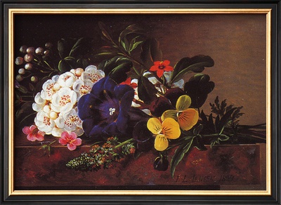 Still Life Of Spring Flowers by Johan Laurentz Jensen Pricing Limited Edition Print image