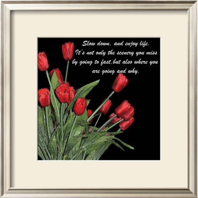 Night Time Tulips by Anne Courtland Pricing Limited Edition Print image