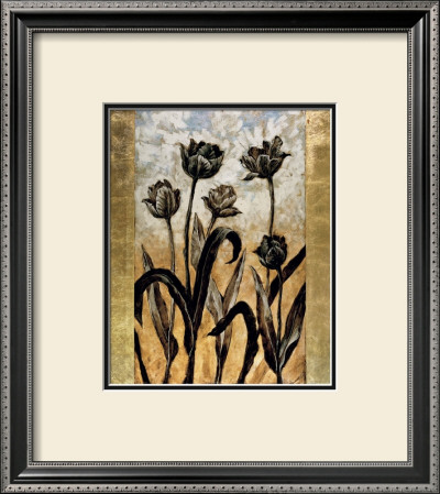 Tulip Silhouette by Erin Lange Pricing Limited Edition Print image