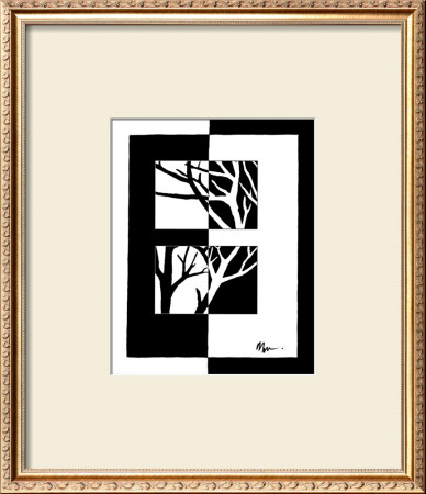 Minimalist Tree I by Jennifer Goldberger Pricing Limited Edition Print image