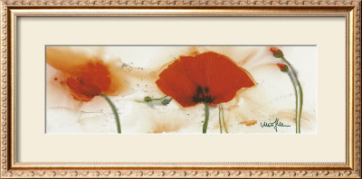 Poppies In The Wind Iii by Marthe Pricing Limited Edition Print image
