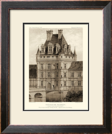 Petite Sepia Chateaux Viii by Victor Petit Pricing Limited Edition Print image