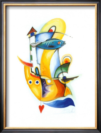 Flying Fish by Alfred Gockel Pricing Limited Edition Print image