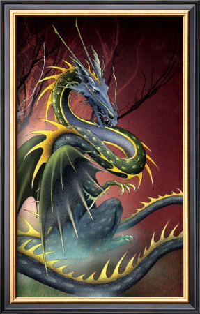 Blue Dragon by Alan Baker Pricing Limited Edition Print image