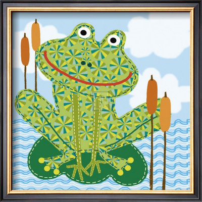 Frankie The Frog by Jessie Eckel Pricing Limited Edition Print image