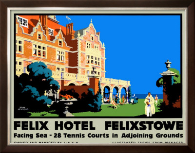 Felix Hotel by Frank Newbould Pricing Limited Edition Print image