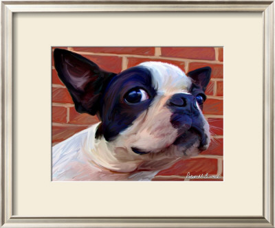 Boston Puppy by Robert Mcclintock Pricing Limited Edition Print image