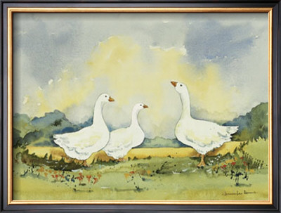 Geese In Summer by Jennifer Dennis Pricing Limited Edition Print image
