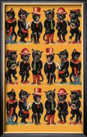 Cat Cutouts by Ken Brown Pricing Limited Edition Print image