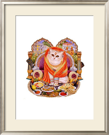 Indian Cat by Gale Pitt Pricing Limited Edition Print image