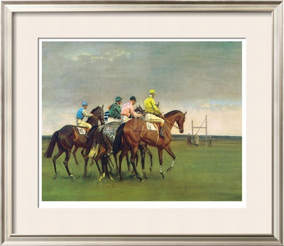 October Meeting by Sir Alfred Munnings Pricing Limited Edition Print image