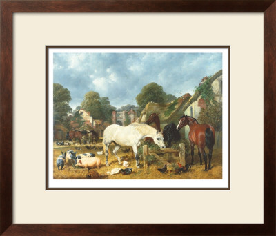 In The Paddock by John Frederick Herring I Pricing Limited Edition Print image
