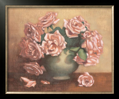 French Cottage Roses Ii by Linda Hanly Pricing Limited Edition Print image