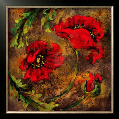 Flowers And Leaves V by Georgie Pricing Limited Edition Print image