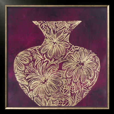 Eggplant Vase by Susan Gillette Pricing Limited Edition Print image