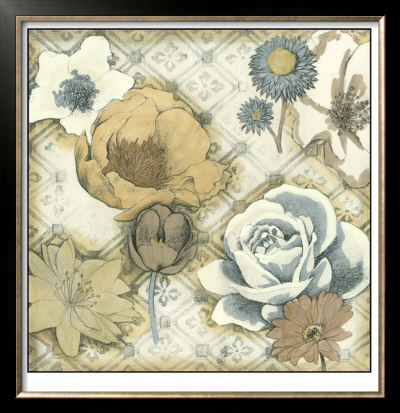 Neutral Floral Keepsake I by Megan Meagher Pricing Limited Edition Print image