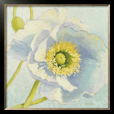 White Poppies I by Shirley Novak Pricing Limited Edition Print image