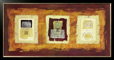 Triptych Ii by Patricia Maiocco Pricing Limited Edition Print image